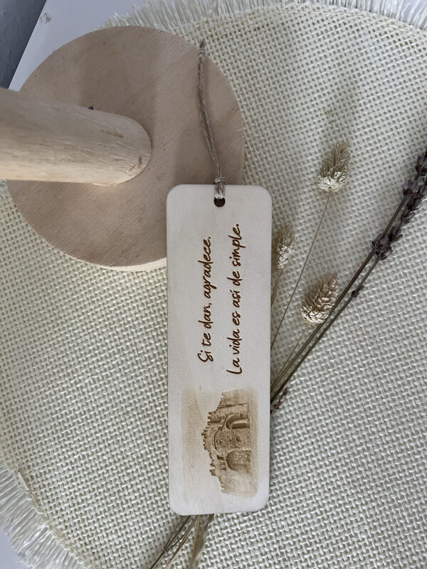 Marcapáginas personalizado