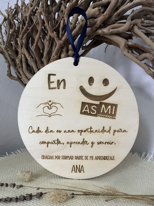 PLACA AGRADECIMIENTO