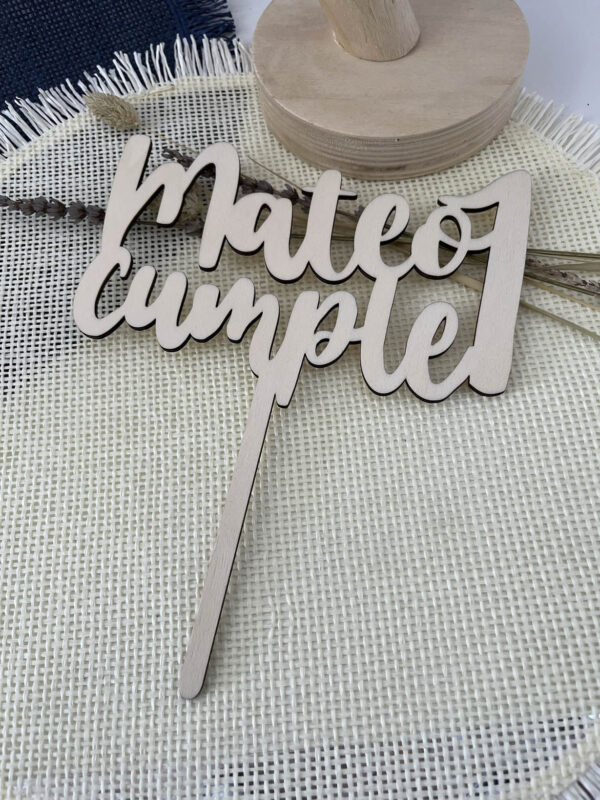 Topper Tarta - Trébol Personalizados